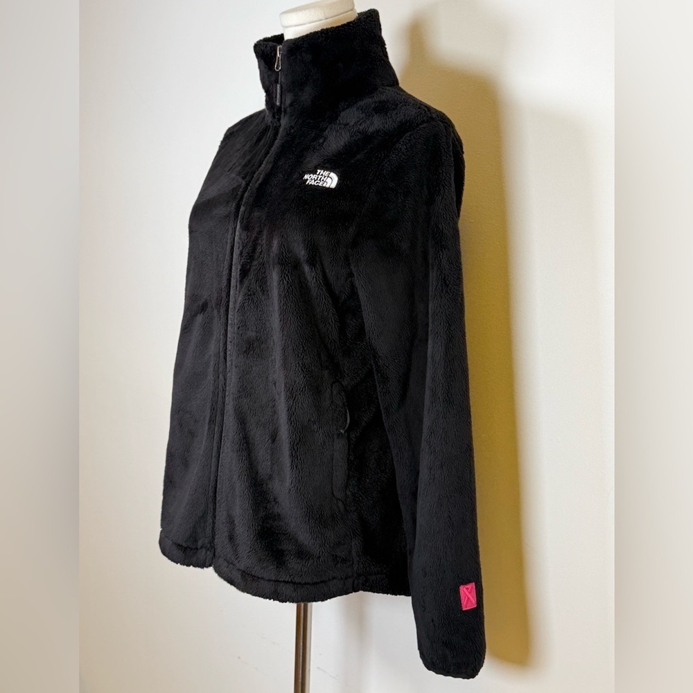 The North Face ‘Osito’ Jacket Soft Black High-Pile Fleece Women’s Size Small - Picture 6 of 16